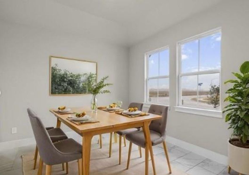 Furnished interior view inside a new home in , Angleton (Image 4).
