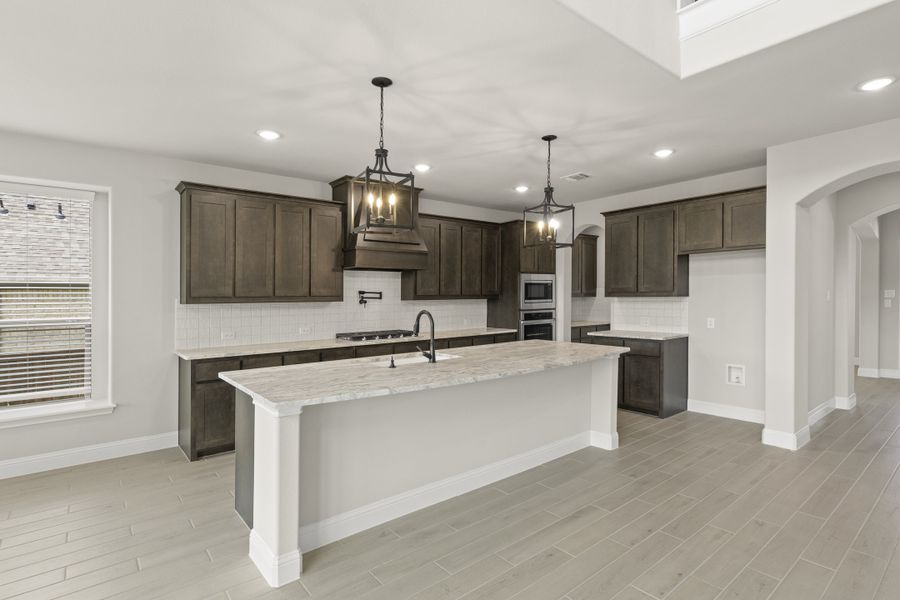 Furnished interior view inside a new home in Lovers Landing, Forney (Image 6).