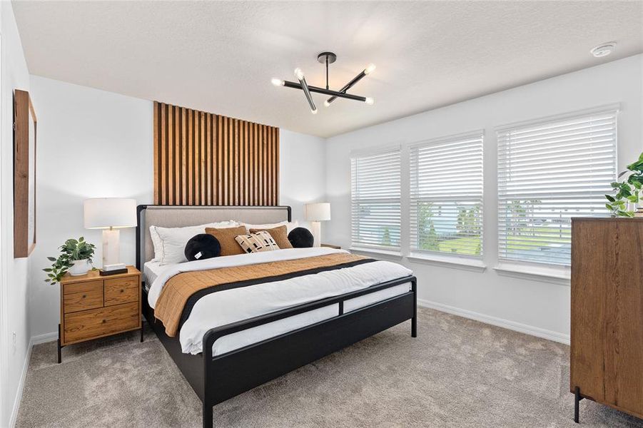 Furnished interior view inside a new home in Parkside Trails, Clermont (Image 25).