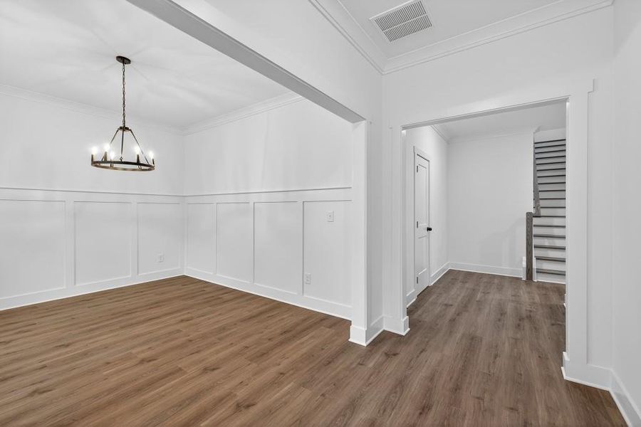 Spacious, unfurnished interior of a new home in , Statham (Image 23).