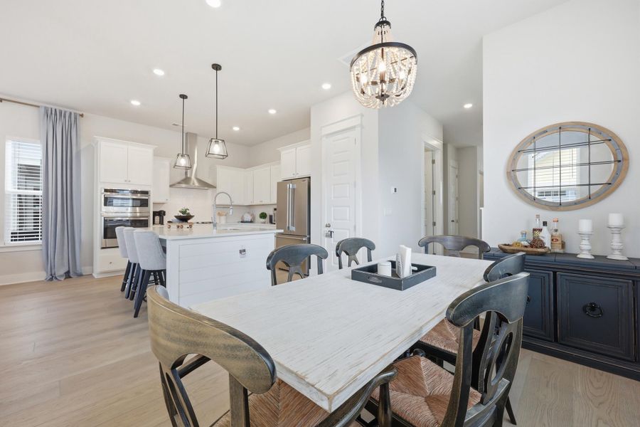 Furnished interior view inside a new home in Carnes Crossroads, Summerville (Image 14).