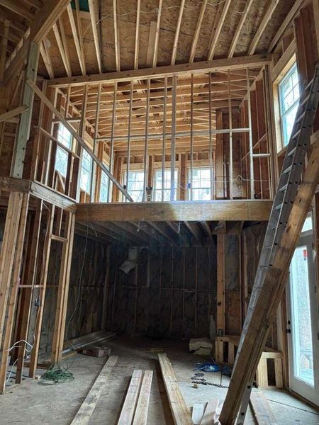 In-progress construction of a new home in , Conyers, GA (Image 5).