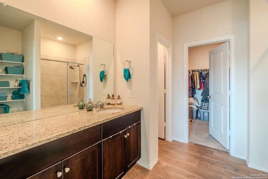 Furnished interior view inside a new home in The Links at River Bend, Floresville (Image 13).