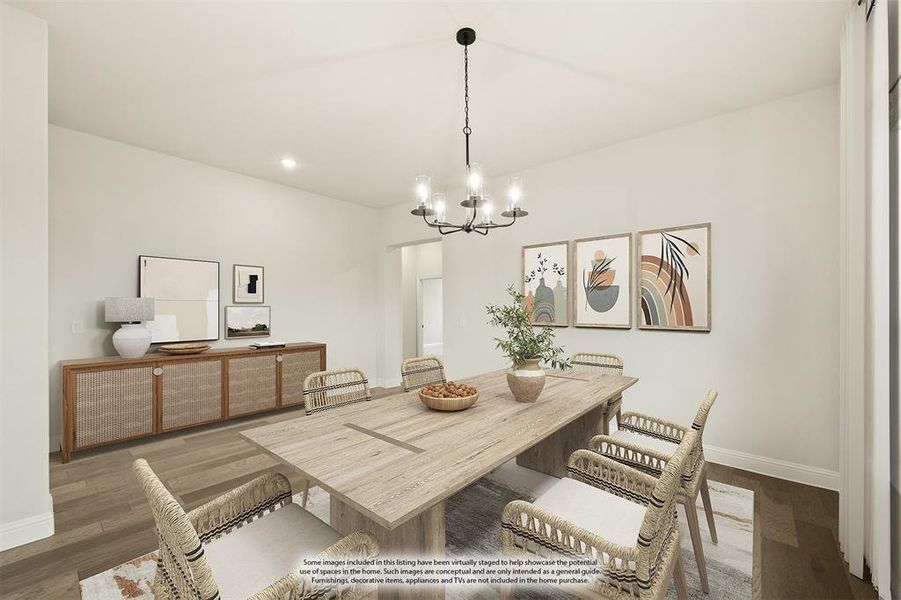 Furnished interior view inside a new home in The Retreat at North Grove 60, Waxahachie (Image 10). Furnished interior view inside a new home in The Retreat at North Grove 60, Waxahachie (Image 10).