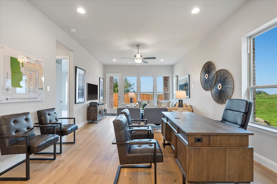Representative furnished interior of a home built from the Frio by Windsor Homes in Villas at Long Branch, Rowlett (Image 11). Representative furnished interior of a home built from the Frio by Windsor Homes in Villas at Long Branch, Rowlett (Image 11).