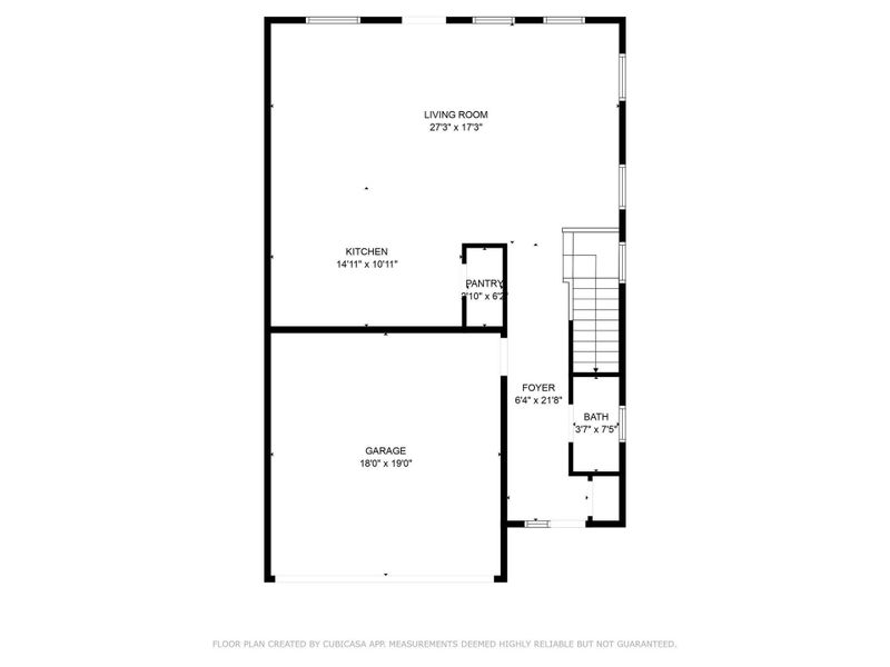 2D floor plan layout of this home in Spring Valley Creek, Houston, TX (Image 3).