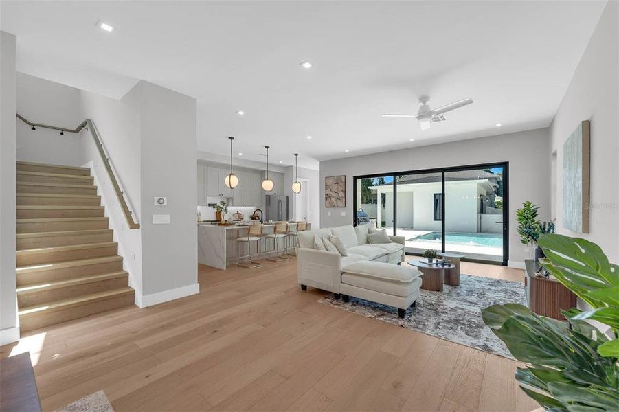 Furnished interior view inside a new home in College Park, Orlando (Image 18). Furnished interior view inside a new home in College Park, Orlando (Image 18).