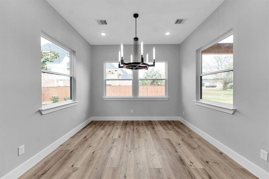 Dinning room off kitchen