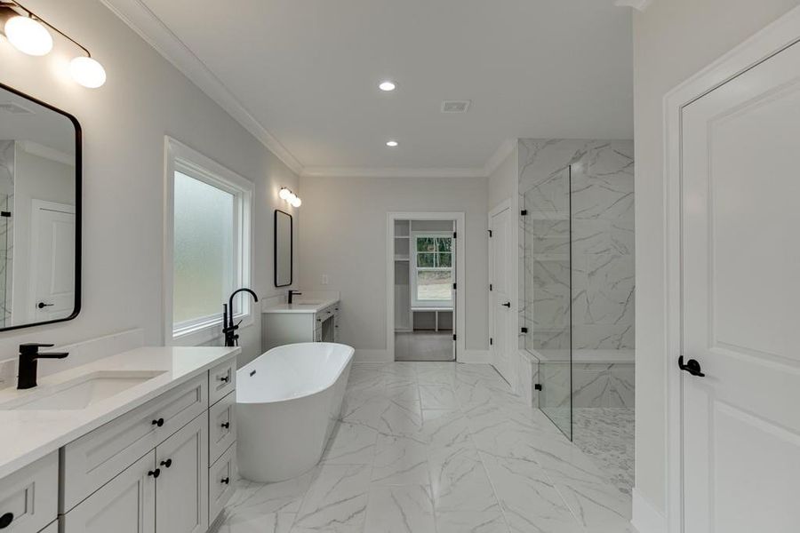 Furnished interior view inside a new home in , Pendergrass (Image 12).