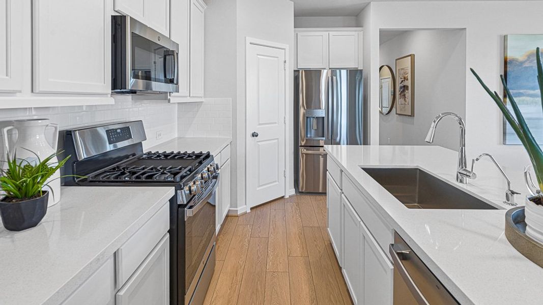 Furnished interior view inside a new home in Raburn Reserve 50s, Tomball (Image 17). Furnished interior view inside a new home in Raburn Reserve 50s, Tomball (Image 17).