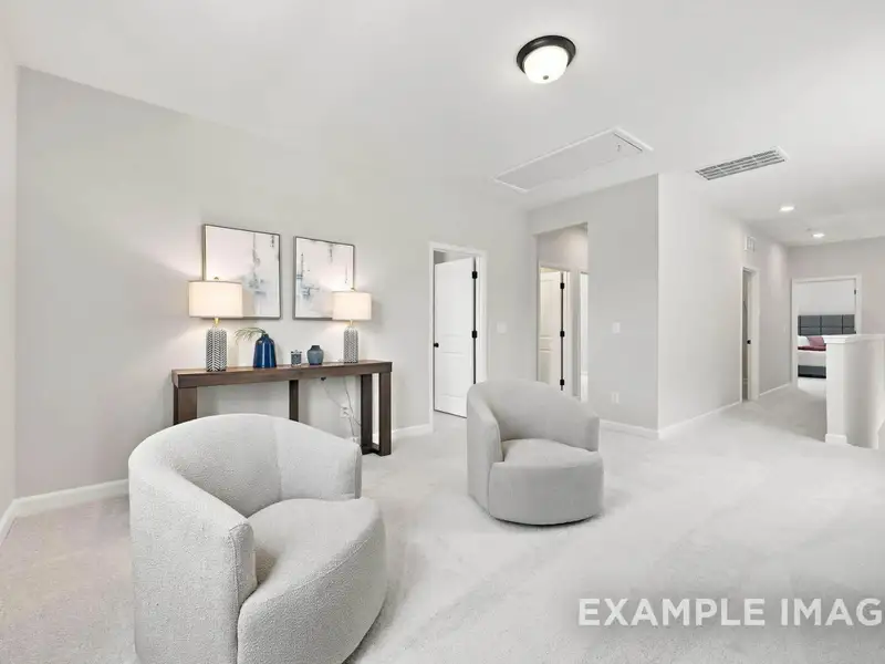 Furnished interior view inside a new home in Forestville Yard, Knightdale (Image 27).