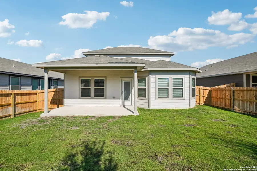 Exterior details and patio area of a home in Royal Crest, San Antonio (Image 4). Exterior details and patio area of a home in Royal Crest, San Antonio (Image 4).