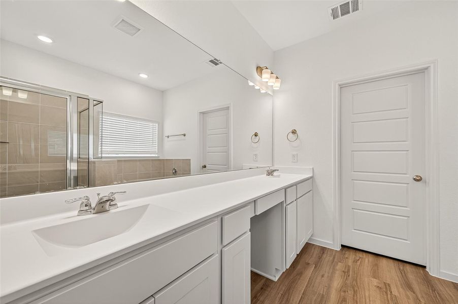 Furnished interior view inside a new home in Mill Creek Trails, Magnolia (Image 19).