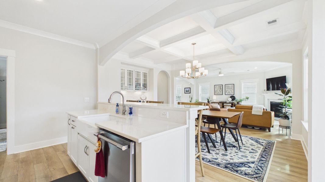 Furnished interior view inside a new home in Hewing Farms, Summerville (Image 31).