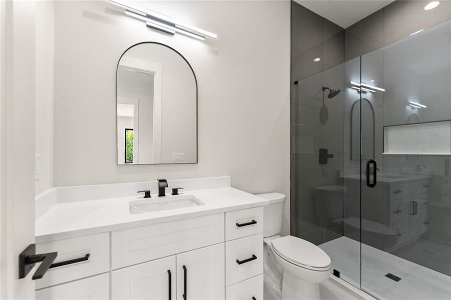 Furnished interior view inside a new home in , Dacula (Image 4).