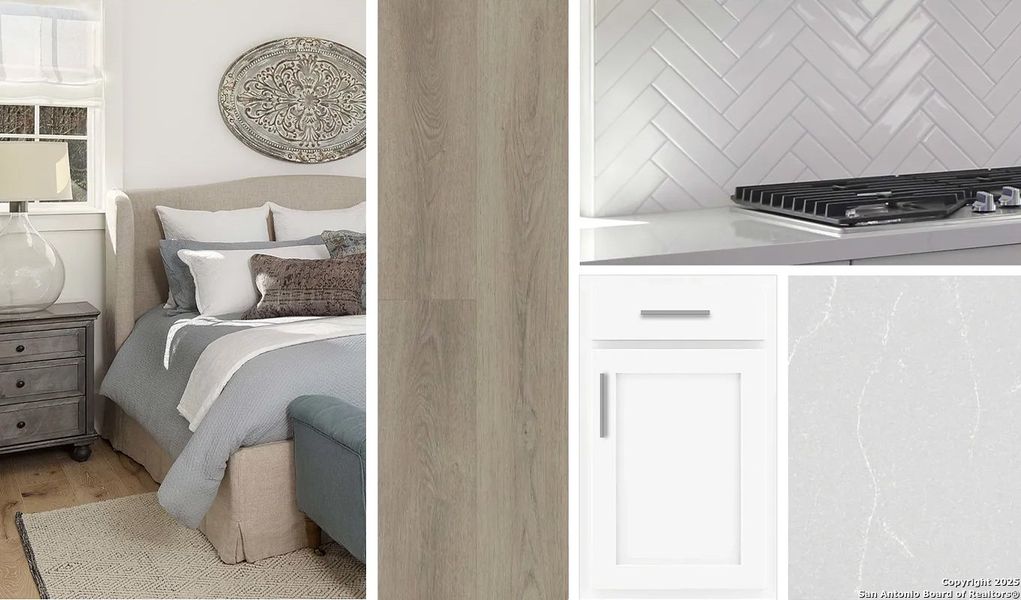 Furnished interior view inside a new home in The Summit at Saddlebrook Ranch 55's, Schertz (Image 3).