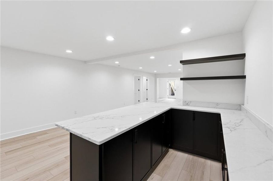 Furnished interior view inside a new home in , Atlanta (Image 43).