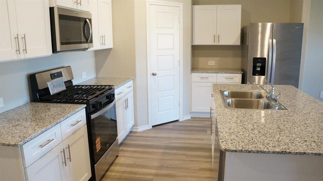 Furnished interior view inside a new home in Lonestar at Liberty Trails, Fort Worth (Image 6).