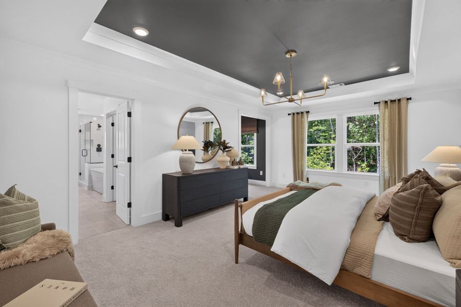 Representative furnished interior of a home built from the Newlyn by Pulte Homes in Bleckley Station, Ball Ground (Image 16). Representative furnished interior of a home built from the Newlyn by Pulte Homes in Bleckley Station, Ball Ground (Image 16).