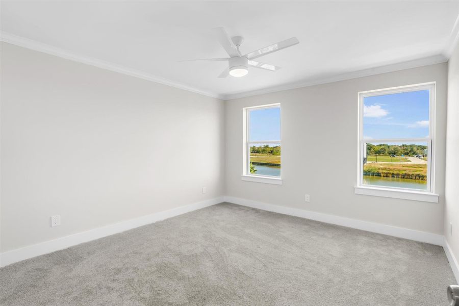 Secondary bedroom located on the second floor Secondary bedroom located on the second floor