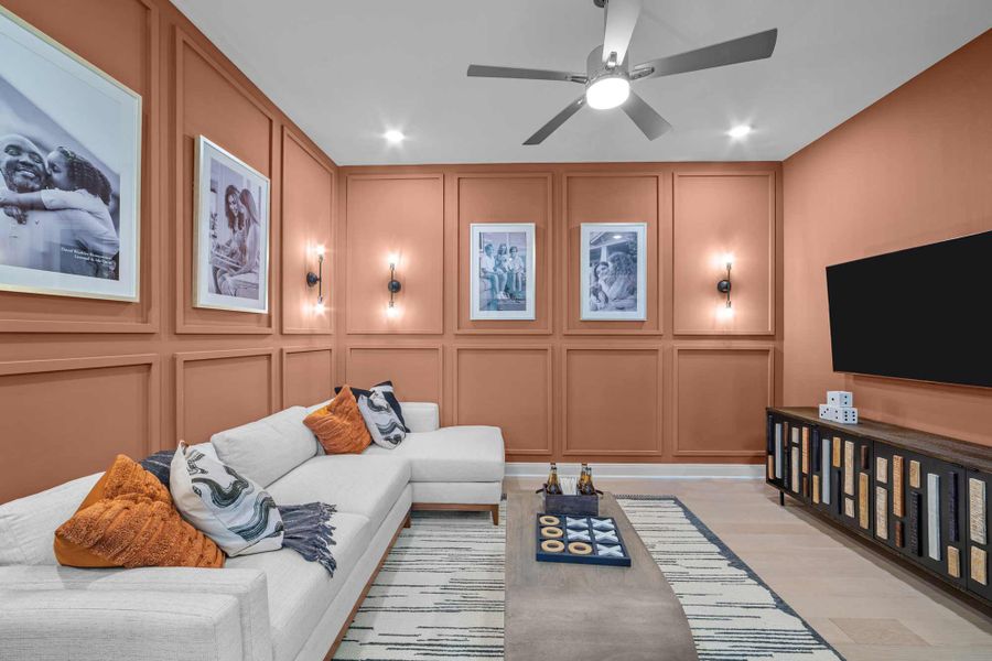 The Caroline - Media Room The Caroline - Media Room