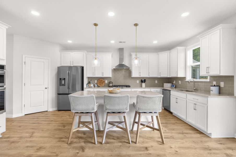 Furnished interior view inside a new home in High Point at Foxbank, Moncks Corner (Image 17).