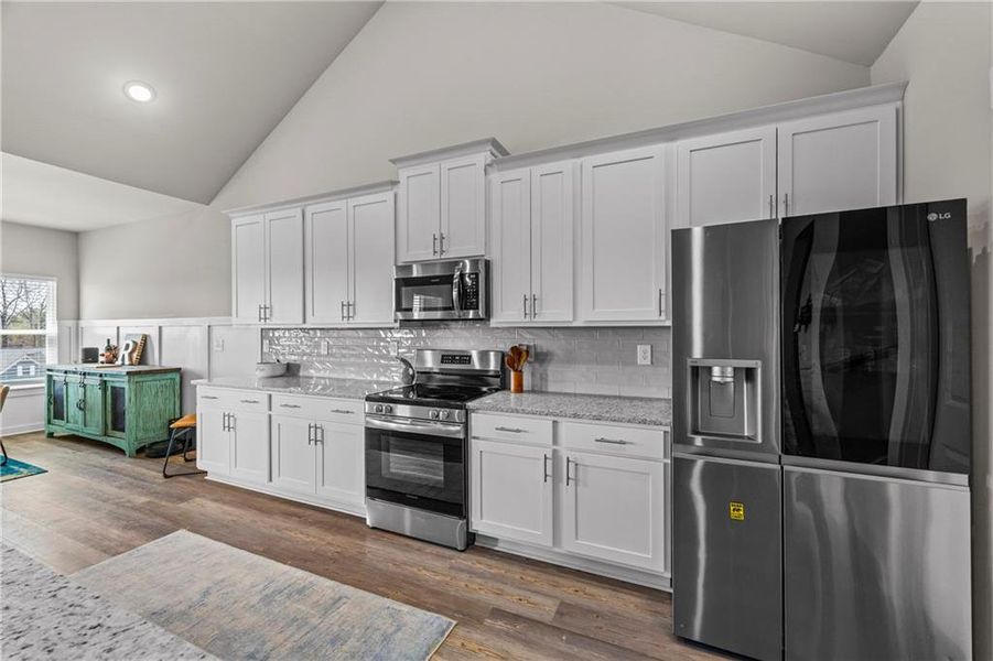 Furnished interior view inside a new home in Traditions of Braselton, Jefferson (Image 12). Furnished interior view inside a new home in Traditions of Braselton, Jefferson (Image 12).