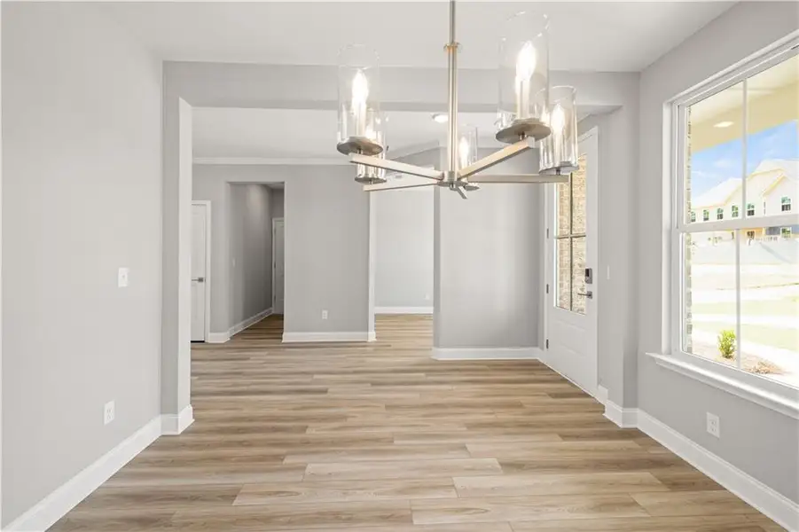 Spacious, unfurnished interior of a new home in , Sugar Hill (Image 30).