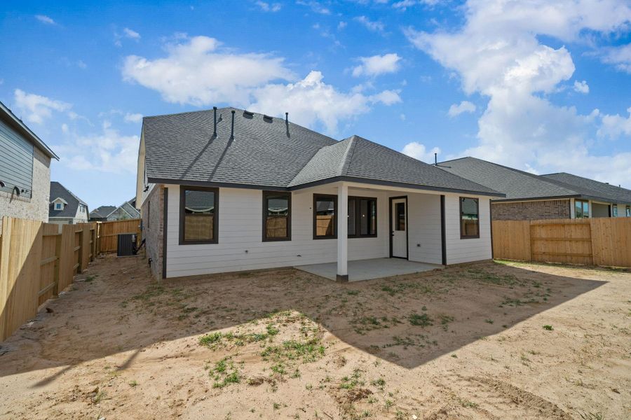 This backyard is perfect for family gatherings, social events, or simply unwinding in the fresh air.