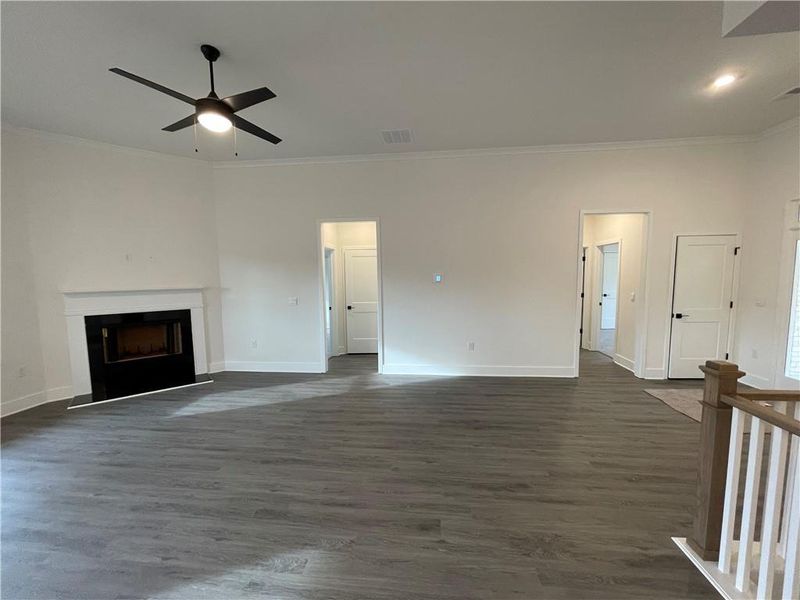 Spacious, unfurnished interior of a new home in Tuscany Hills, Douglasville (Image 24).