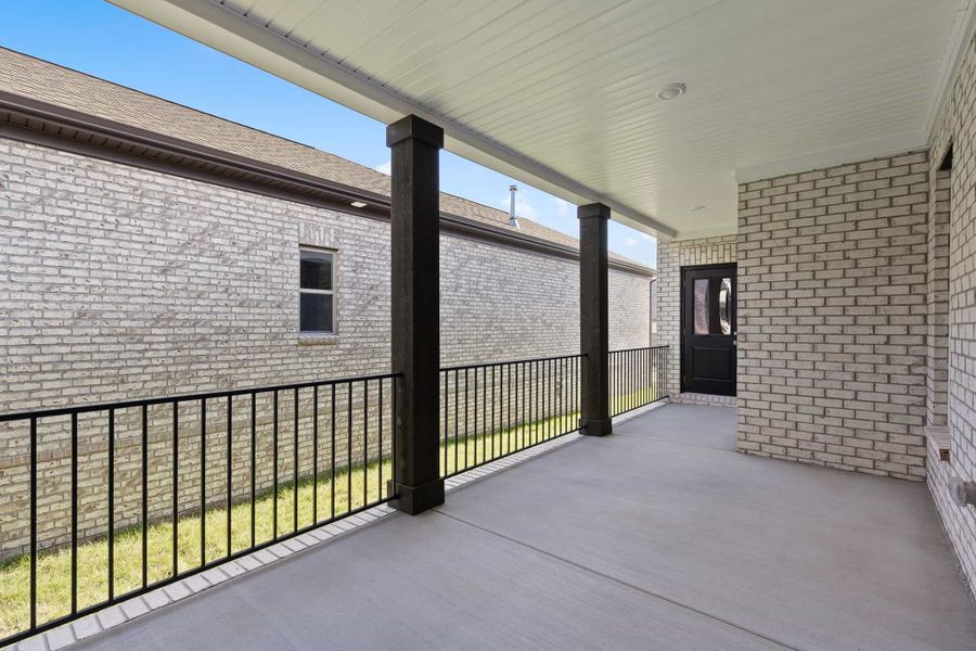 Exterior details and patio area of a home in , Gallatin (Image 3). Exterior details and patio area of a home in , Gallatin (Image 3).