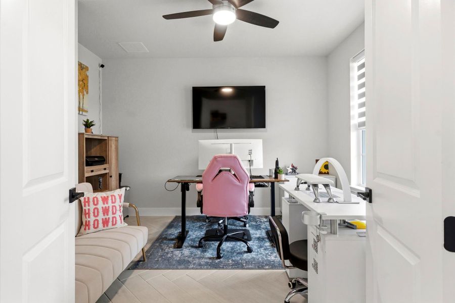 Furnished interior view inside a new home in , Magnolia (Image 32).
