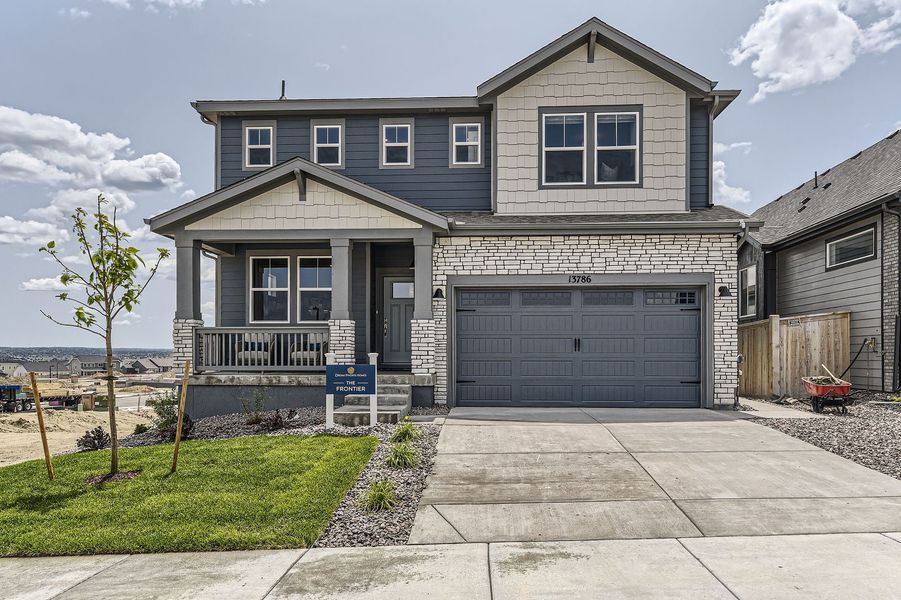 2,580sf New Home in Parker, CO.  - Slide 2