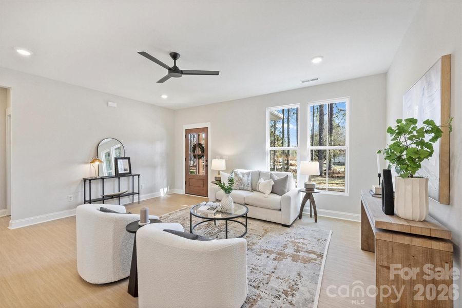 Furnished interior view inside a new home in , Lincolnton (Image 16).