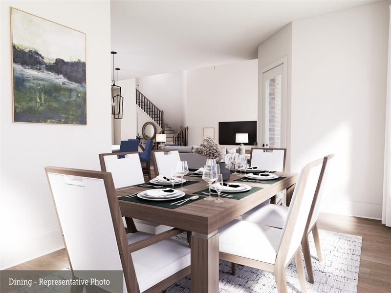 REPRESENTATIVE PHOTO:  Another view of Dining area