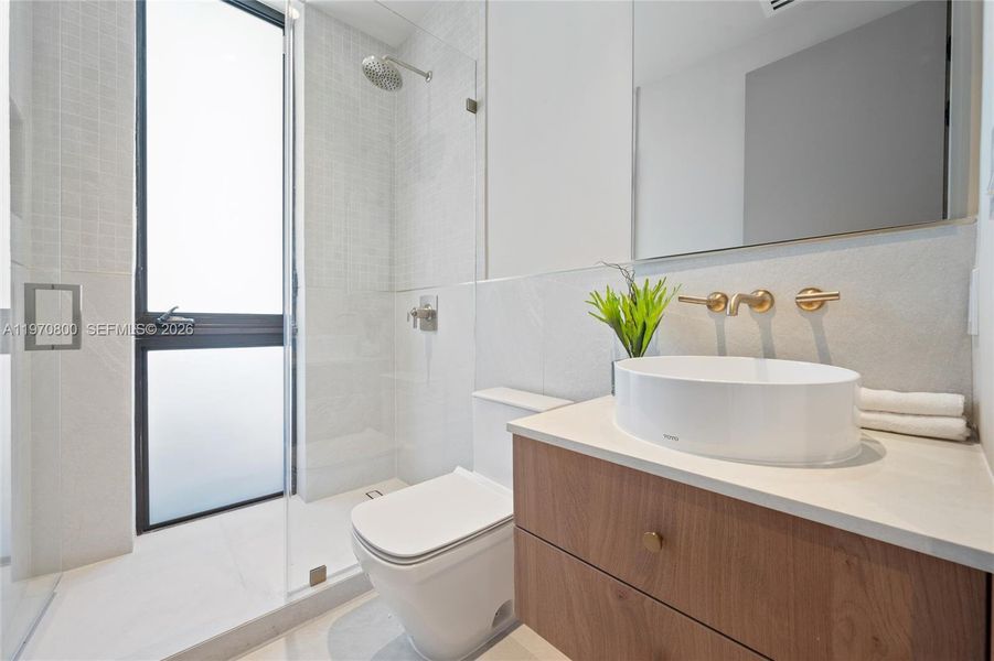 Furnished interior view inside a new home in , Miami (Image 33). Furnished interior view inside a new home in , Miami (Image 33).