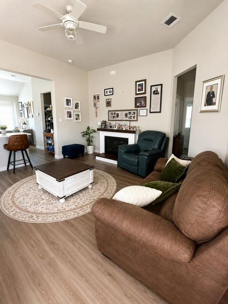 Furnished interior view inside a new home in , Bay City (Image 5).