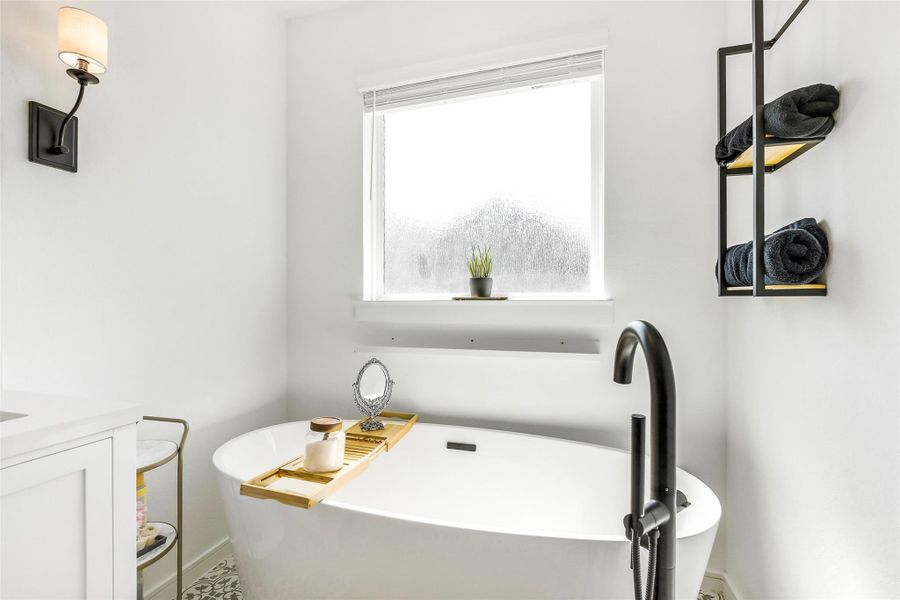 Furnished interior view inside a new home in Marvida, Cypress (Image 3). Furnished interior view inside a new home in Marvida, Cypress (Image 3).