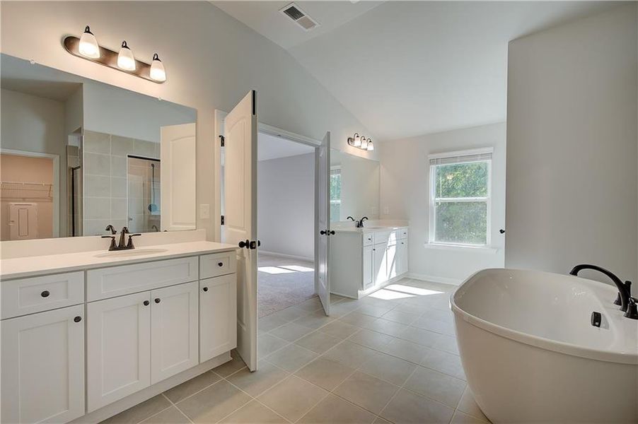 Furnished interior view inside a new home in Kingston, Locust Grove (Image 10). Furnished interior view inside a new home in Kingston, Locust Grove (Image 10).