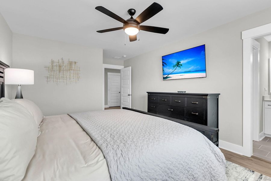 Furnished interior view inside a new home in Hewing Farms, Summerville (Image 35).