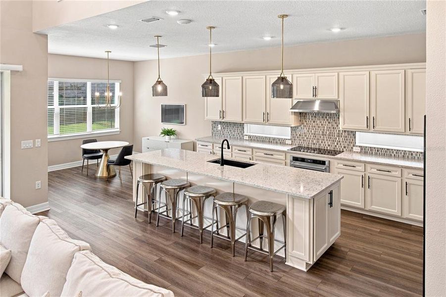 Furnished interior view inside a new home in , Winter Garden (Image 12).