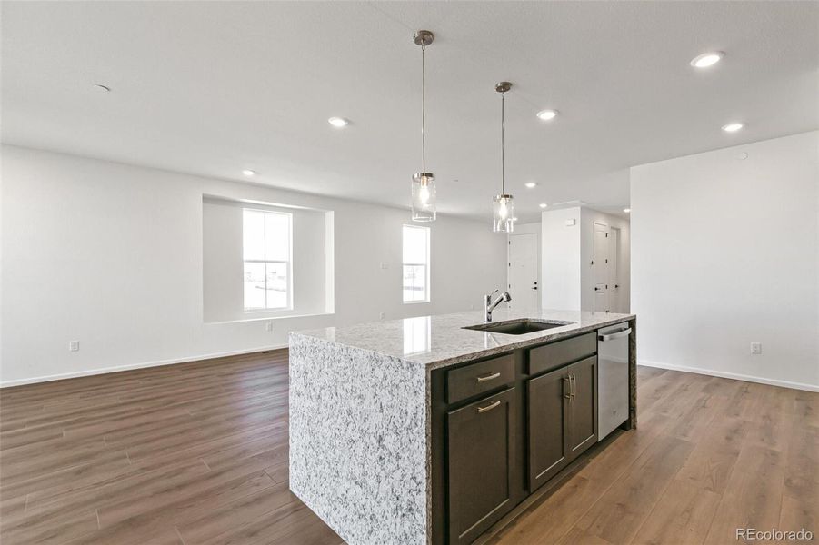 Furnished interior view inside a new home in Legato, Commerce City (Image 14).