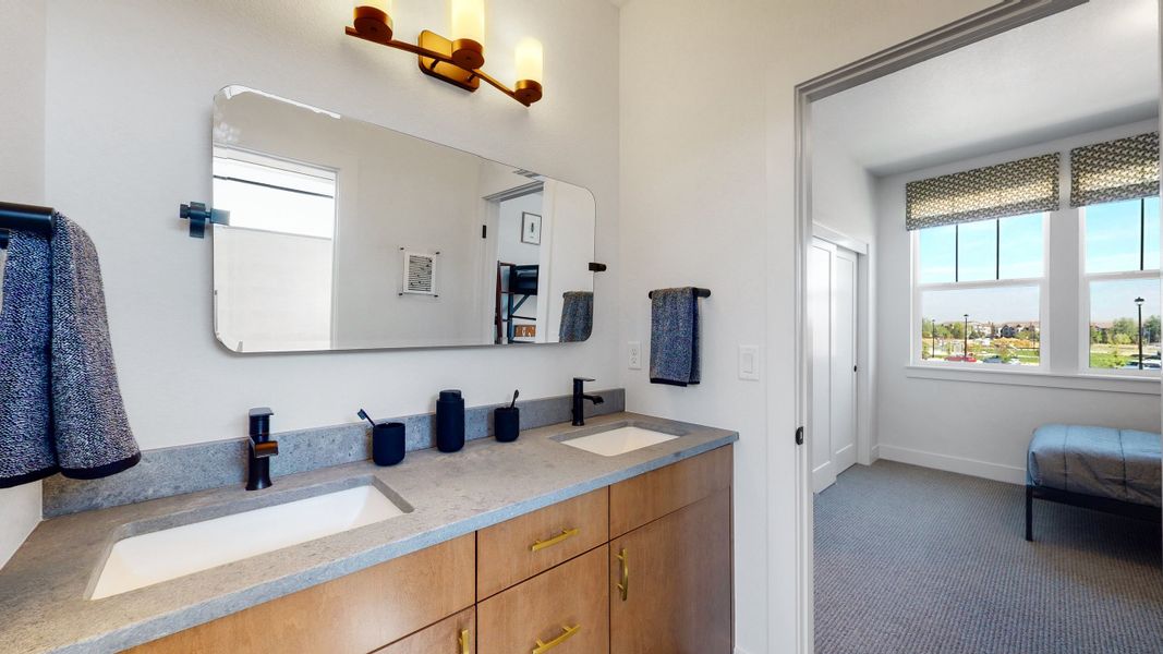 Furnished interior view inside a new home in Arras Park, Thornton (Image 34).