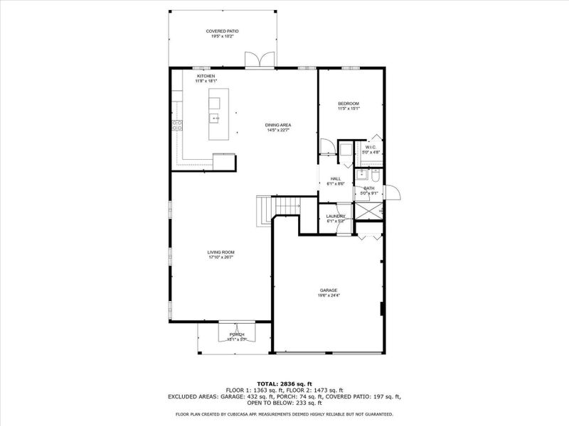 2D floor plan layout of this home in , Miami, FL (Image 24).
