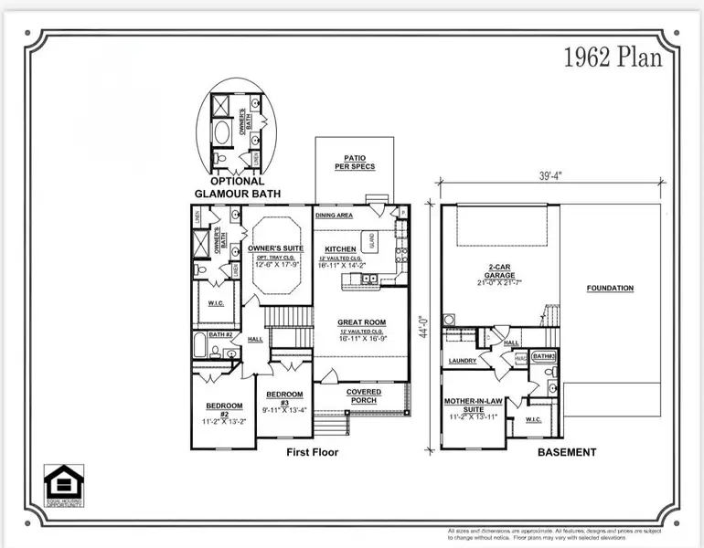 2D floor plan layout of this home in Hobson Park, Antioch, TN (Image 4).