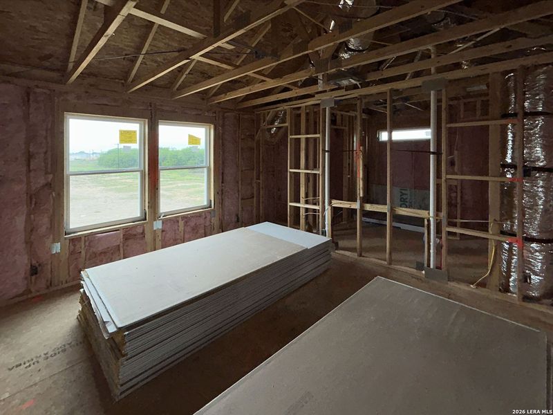 In-progress construction of a new home in Hennersby Hollow, San Antonio, TX (Image 7). In-progress construction of a new home in Hennersby Hollow, San Antonio, TX (Image 7).