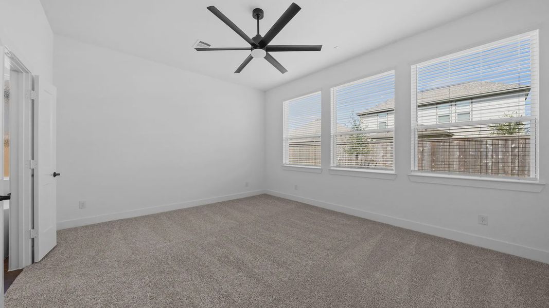 Spacious, unfurnished interior of a new home in Attwater 55s, Waller (Image 25).