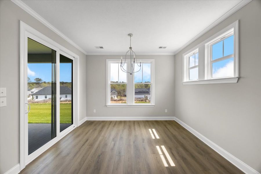Spacious, unfurnished interior of a new home in Sinclair at Crawford Creek, Grovetown (Image 25). Spacious, unfurnished interior of a new home in Sinclair at Crawford Creek, Grovetown (Image 25).