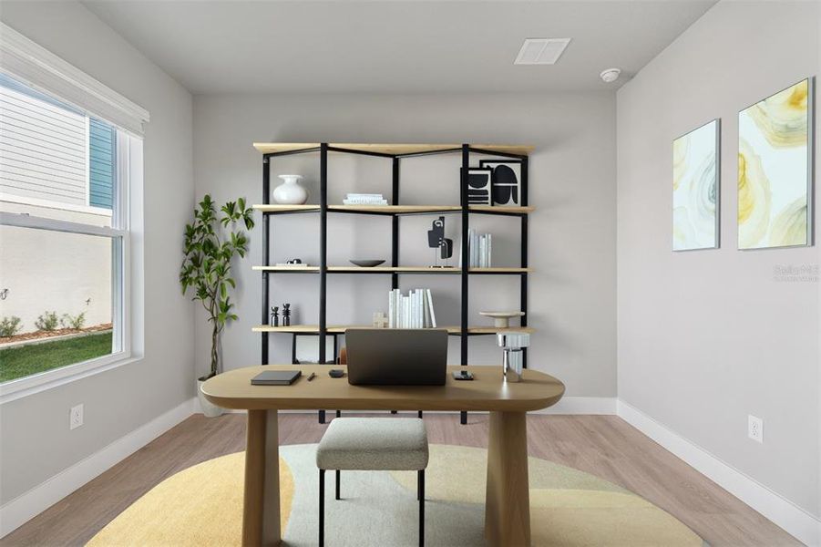 Furnished interior view inside a new home in North River Ranch – Townhomes, Parrish (Image 6).