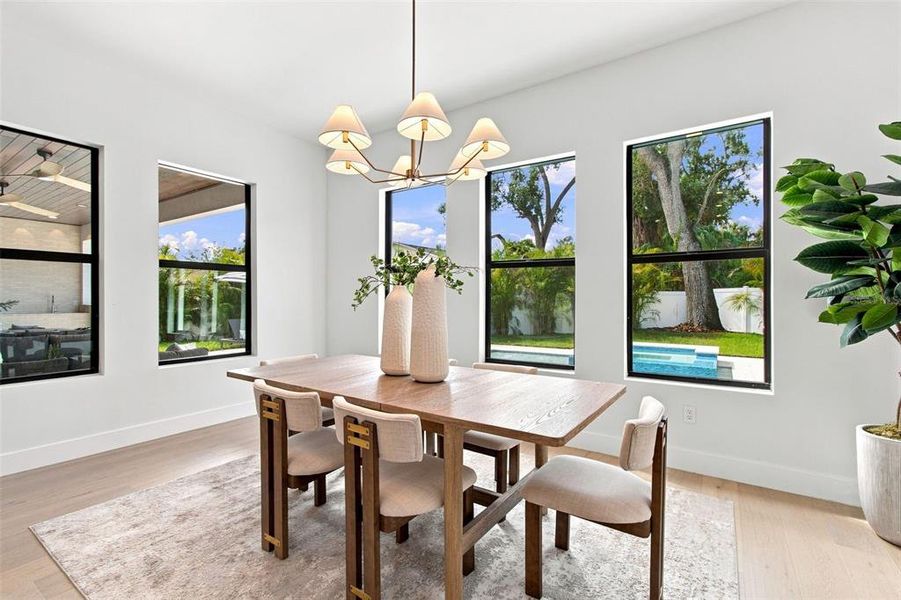 Furnished interior view inside a new home in , Tampa (Image 55).